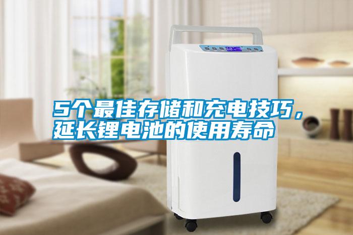 5個最佳存儲和充電技巧，延長鋰電池的使用壽命