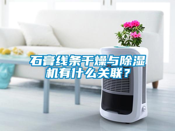 石膏線條干燥與除濕機有什么關聯(lián)？