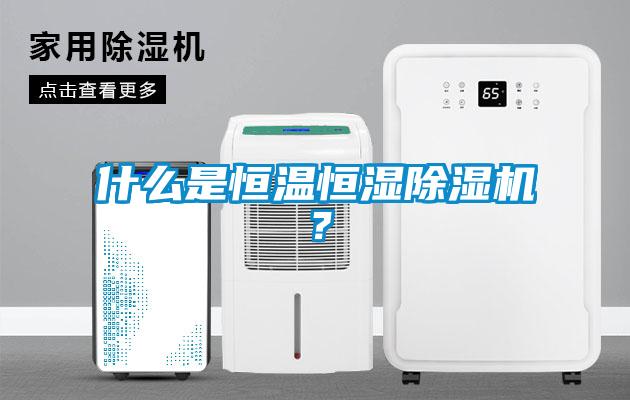 什么是恒溫恒濕除濕機(jī)？