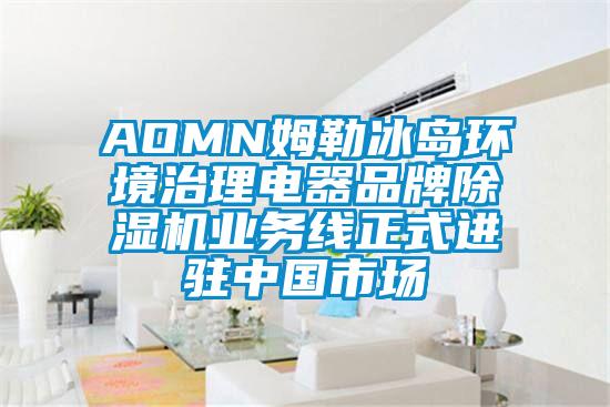 AOMN姆勒冰島環(huán)境治理電器品牌除濕機業(yè)務線正式進駐中國市場