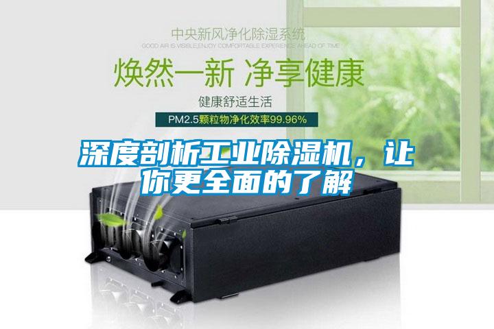 深度剖析工業(yè)除濕機(jī)，讓你更全面的了解