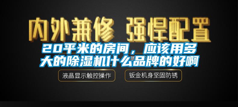 20平米的房間，應該用多大的除濕機什么品牌的好啊