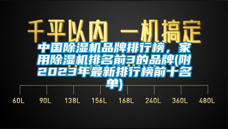 中國(guó)除濕機(jī)品牌排行榜，家用除濕機(jī)排名前3的品牌(附2023年最新排行榜前十名單)