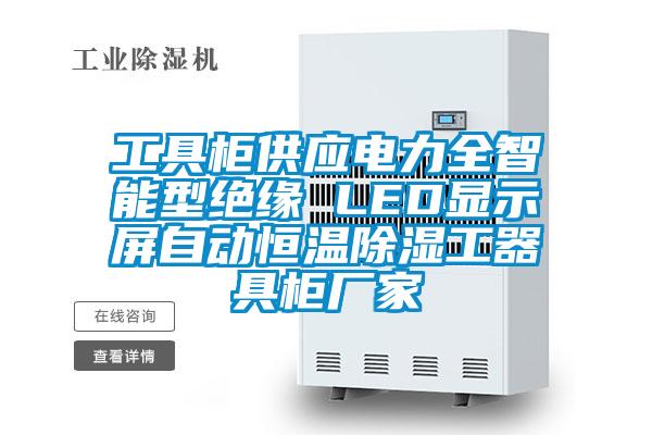 工具柜供應(yīng)電力全智能型絕緣 LED顯示屏自動(dòng)恒溫除濕工器具柜廠家