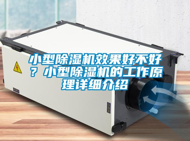 小型除濕機效果好不好？小型除濕機的工作原理詳細介紹