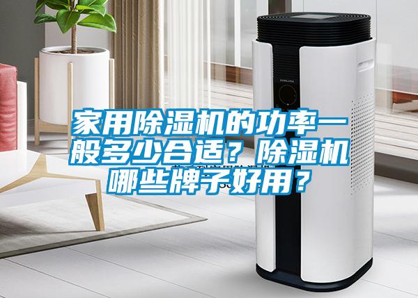 家用除濕機的功率一般多少合適？除濕機哪些牌子好用？