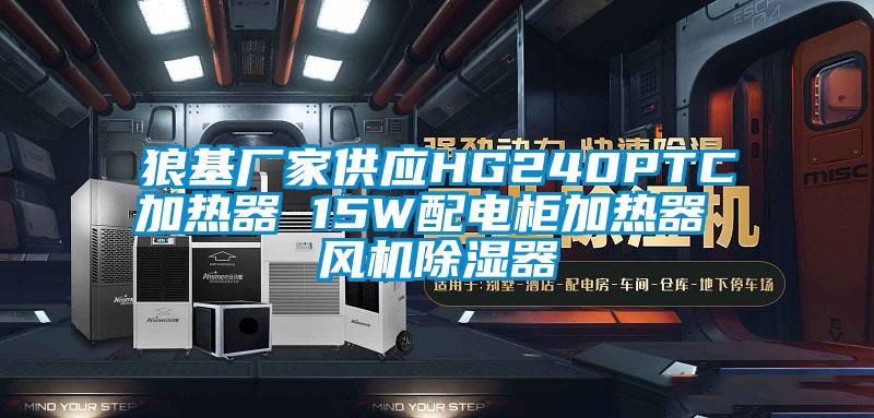 狼基廠家供應(yīng)HG240PTC加熱器 15W配電柜加熱器 風機除濕器