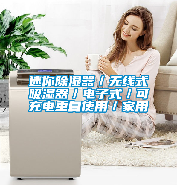 迷你除濕器／無線式吸濕器／電子式／可充電重復使用／家用