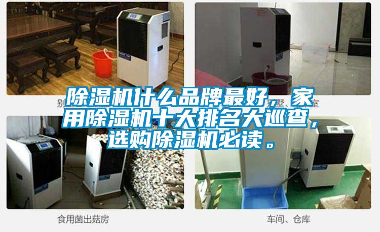 除濕機什么品牌最好，家用除濕機十大排名大巡查，選購除濕機必讀。