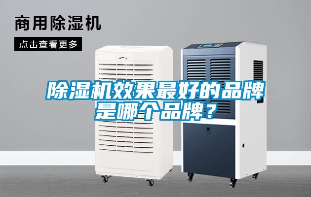 除濕機(jī)效果最好的品牌是哪個品牌？